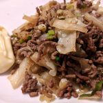 Asiatisch gebratener Keto Kohl