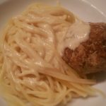 Frikadellen mit Sahnesauce