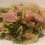Wirsing mit Knoblauchwurst